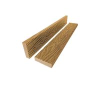 Брус лавочный 3D-тиснение 20х80 Орех