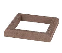 Рамка ДПК для столба 100x100 Шоколад Рамка ДПК для столба 100x100 Шоколад