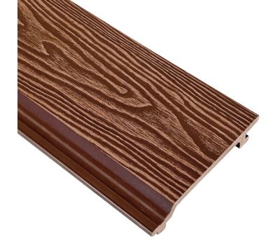 Фасадная панель Wood-X 156х21 Коричневый 3D от производителя  EasyDecking по цене 523 р