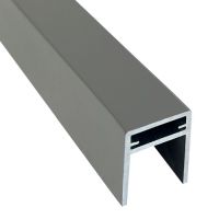 П-профиль алюминиевый 35x25 Серый П-профиль алюминиевый 35x25 Серый