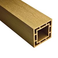 Столб из ДПК WOOD Орех