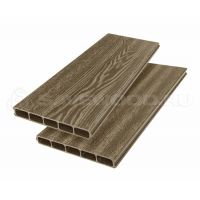 Грядочная доска ДПК с 3D-текстурой SW Rumex Тик