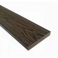 Террасная доска Смарт 3D Полнотелая без паза Венге Соренто Террасная доска Смарт 3D Полнотелая без паза Венге Соренто