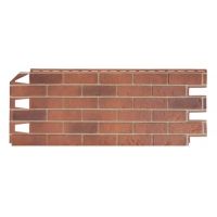 Фасадные панели кирпич Solid Brick Красный