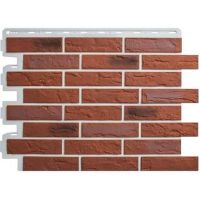 Фасадные панели (цокольный сайдинг) Кирпич рижский - 04 Фасадные панели (цокольный сайдинг) Кирпич рижский - 04