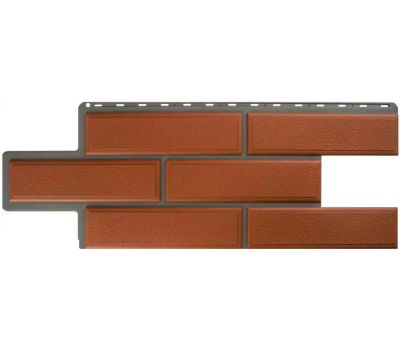 Фасадные панели (цокольный сайдинг) Венецианский камень Терракотовый от производителя Альта-профиль по цене 598 р Фасадные панели (цокольный сайдинг) Венецианский камень Терракотовый от производителя Альта-профиль по цене 598 р