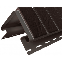 Наружный угол Кирпич Славянка прокрашенный Коричневый