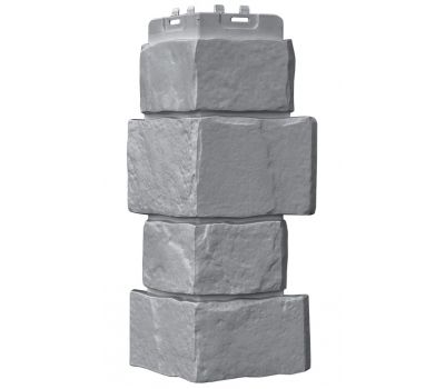 Угол Стандарт Крупный камень Серый (Известняк) от производителя  Grand Line по цене 470 р