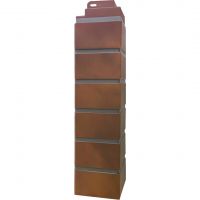 Угол наружный Кирпич Клинкерный 3D Керамически черный Угол наружный Кирпич Клинкерный 3D Керамически черный