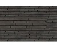 Фасадная панель Стоун Хаус S-Lock Ригельный кирпич - Грифель