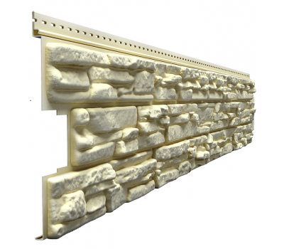 Фасадные панели - серия LUX ROCKY под камень Кешью от производителя  Docke по цене 390 р
