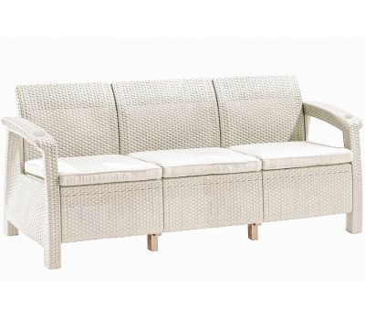 Трёхместный диван Sofa 3 Seat Белый от производителя  Мебель Yalta по цене 15 000 р