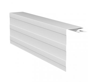 Приоконная планка (околооконный профиль) белый для сайдинга от производителя  Россия по цене 610 р