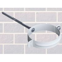 Хомут трубы Белый Хомут трубы Белый