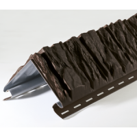 Наружный угол декоративный Коричневый Наружный угол декоративный Коричневый