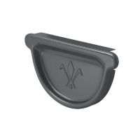 Заглушка универсальная с резиновым уплотнителем RAL 7024 Тёмно-серый 125/90 Заглушка универсальная с резиновым уплотнителем RAL 7024 Тёмно-серый 125/90