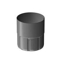 Муфта соединительная ГРАФИТ (RAL 7024) Муфта соединительная ГРАФИТ (RAL 7024)