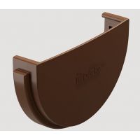 Заглушка желоба Светло-коричневый Заглушка желоба Светло-коричневый