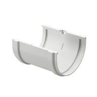 Соединитель желоба Premium ПВХ Пломбир Соединитель желоба Premium ПВХ Пломбир